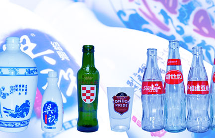 玻璃瓶、飲料瓶高溫色釉套色印刷LED-UV伺服絲印